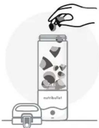 NUTRIBULLET Portable - Utilisation du mixeur portatif nutribullet® - 3