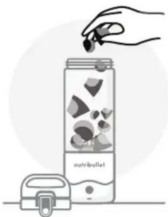 NUTRIBULLET Portable - Използване на преносимия блендер nutribullet® - 2