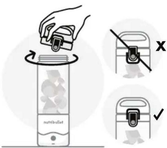 NUTRIBULLET Portable - A nutribullet® Portable Blender használata - 4