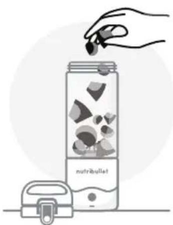 NUTRIBULLET Portable - Seadme nutribullet® Portable Blender kasutamine - 2