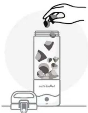 NUTRIBULLET Portable - A nutribullet® Portable Blender használata - 2