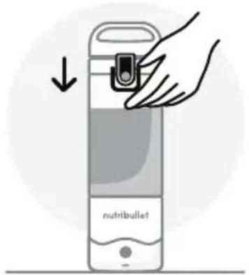 NUTRIBULLET Portable - Nešiojamojo trintuvo „nutribullet®“ naudojimas - 6