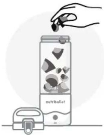 NUTRIBULLET Portable - nutribullet® pārnēsājamā blendera lietošana - 2