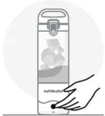 NUTRIBULLET Portable - Nešiojamojo trintuvo „nutribullet®“ naudojimas - 7
