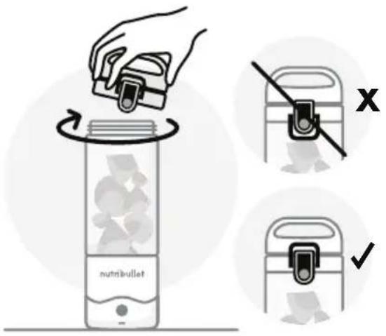 NUTRIBULLET Portable - Utilizarea blenderului portabil nutribullet® - 4