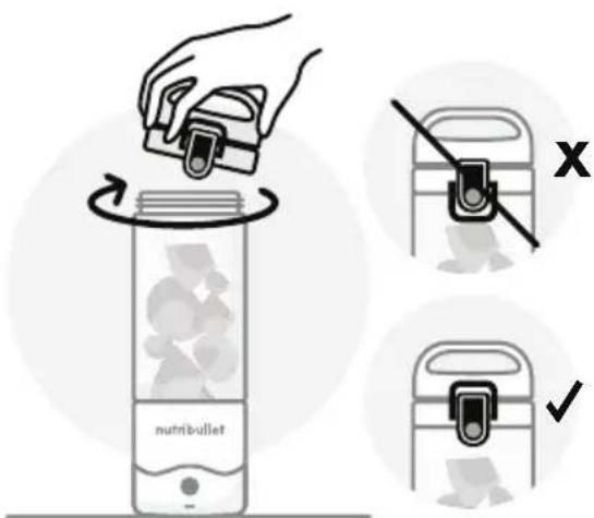 NUTRIBULLET Portable - Uso del frullatore portatile nutribullet® - 4