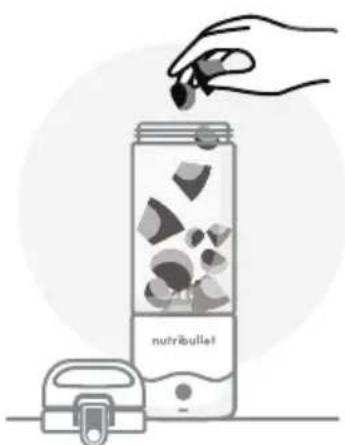NUTRIBULLET Portable - Sådan bruger du nutribullet® Bærbar blender - 2