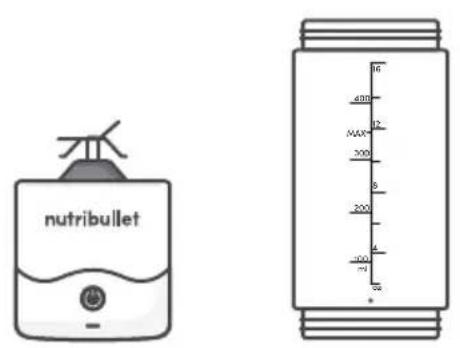 NUTRIBULLET Portable - Verpackungsinhalt - 1
