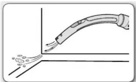 SAMSUNG SW7535 - Using the blower - 2