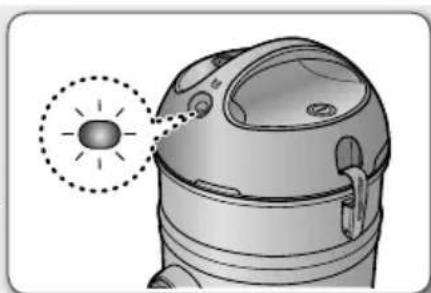 SAMSUNG SW7535 - CHECK DUST FILTER INDICATOR - 2
