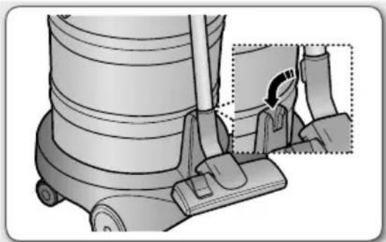 SAMSUNG SW7535 - ASSEMBLING THE CLEANER - 7