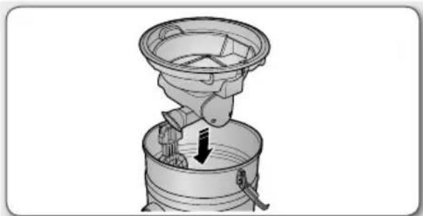 SAMSUNG SW7535 - EMPTYING THE DUST BIN - 6