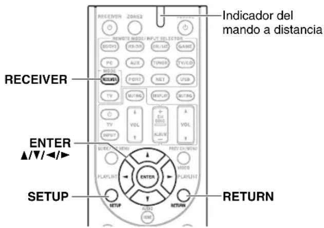 ONKYO HT-S7409 - Procedimientos comunes en el menú de configuración - 1