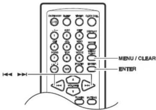 ONKYO CS-445 - Borrar presintonías - 1