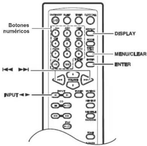 ONKYO CS-445 - Asignar nombres a las presintonías - 1