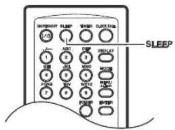 ONKYO CS-445 - Uso del temporizador Sleep - 1