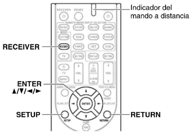 ONKYO HT-RC360 - Procedimientos comunes en el menú de configuración - 1