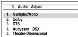 ONKYO HT-RC360 - MENU - 3