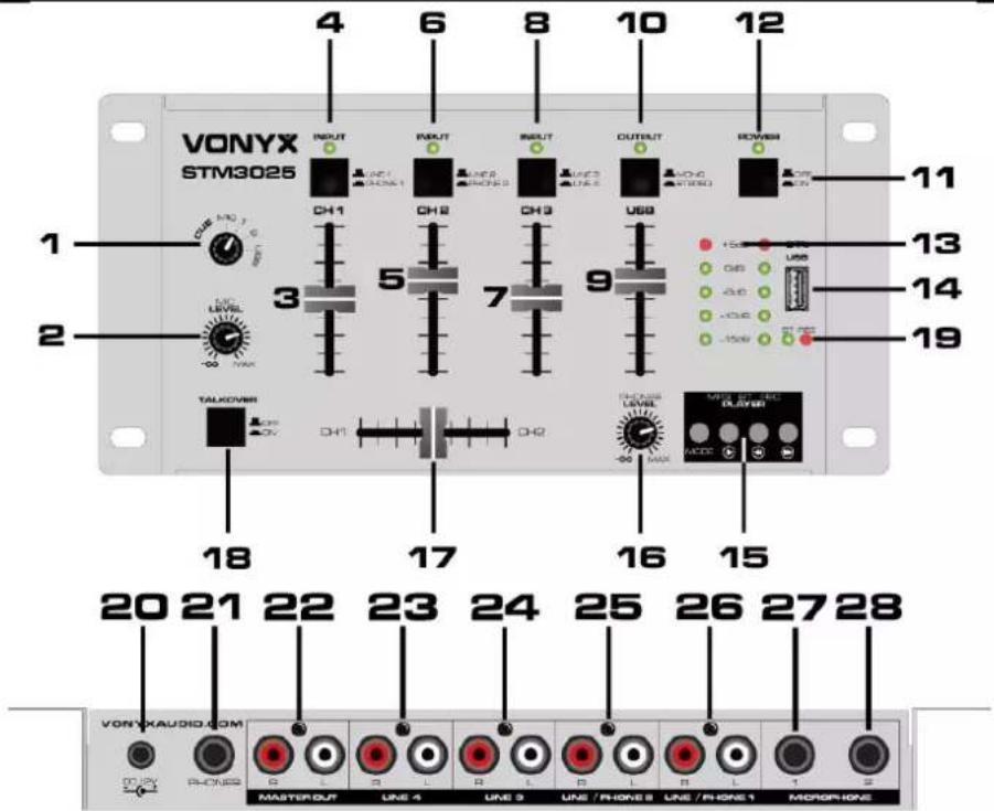 Vonyx STM3025 - 4