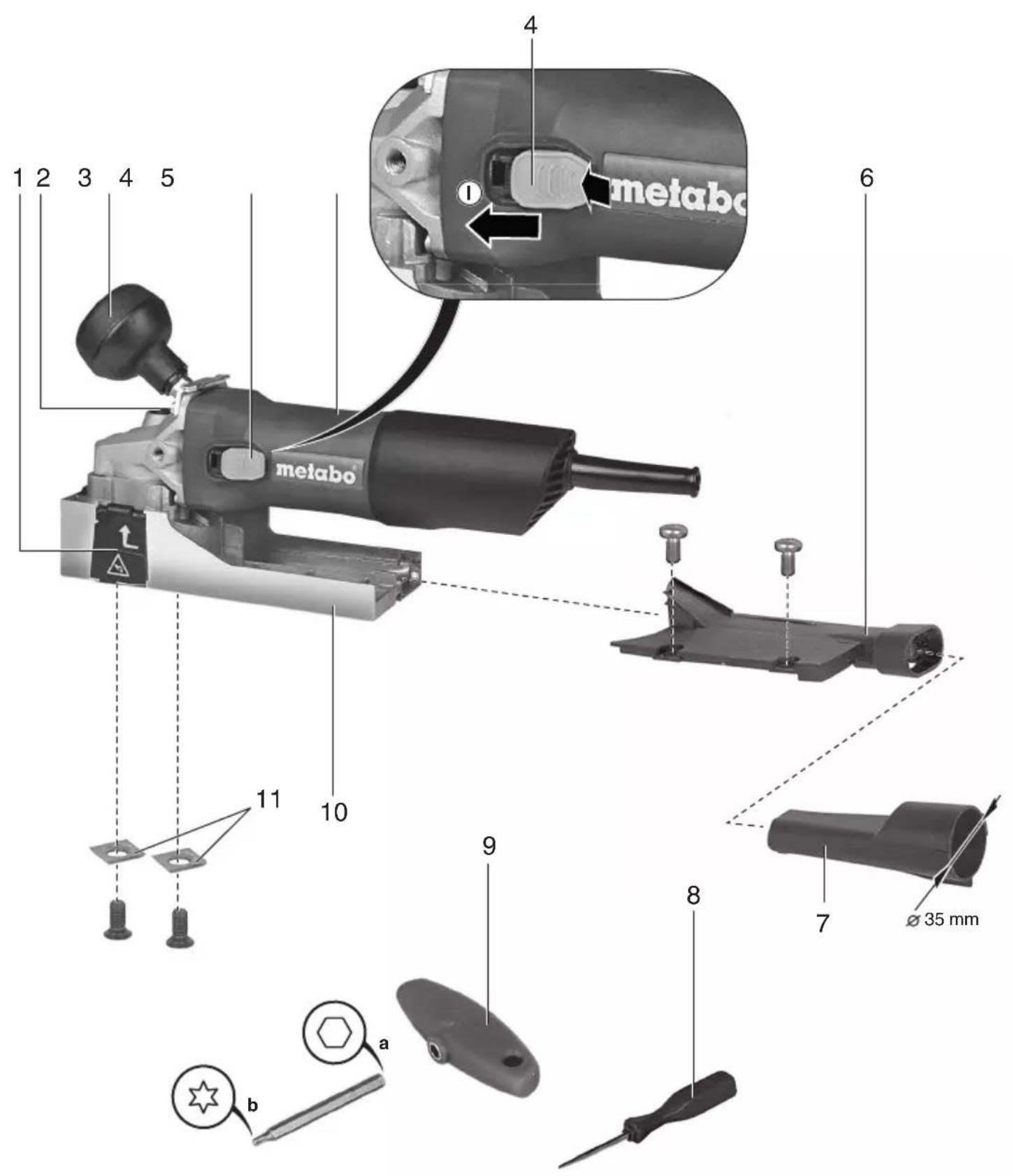 METABO LF 850 S - 1