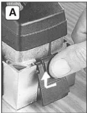 METABO LF 850 S - Ouverture des clapets de protection : - 2