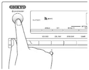 ONKYO HT-R593 - Encendiendo la unidad - 1