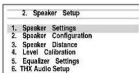 ONKYO HT-S9400THX - On-screen Setup Menus - 4