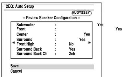 ONKYO HT-S9400THX - Use ▲/▼ to select an option, and then press ENTER. - 1