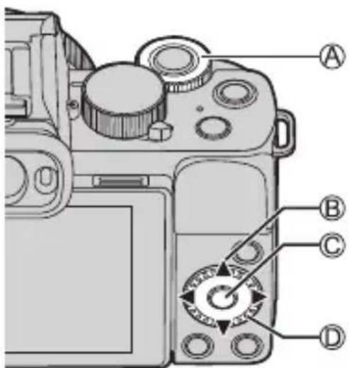 PANASONIC Lumix DC-G100D - Symboles de commande - 1