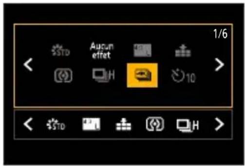PANASONIC Lumix DC-G100D - Mémorisez les éléments du menu. - 1