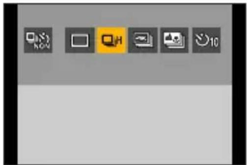 PANASONIC Lumix DC-G100D - Appuyez sur ◀ pour sélectionner [Rafale], puis appuyez sur ▲. - 1