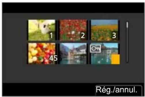 PANASONIC Lumix DC-G100D - Lorsqu'un écran similaire à celui de droite s'affiche : - 1