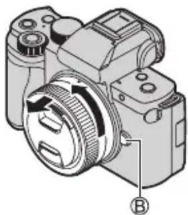 PANASONIC Lumix DC-G100D - Retrait d'un objectif - 1