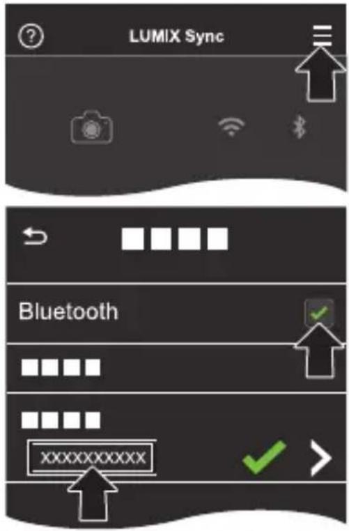 LUMIX Sync Bluetooth