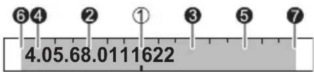 6④ 2① 3⑤ 7 4.05.68.0111622
