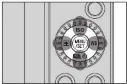 ISO MENU/ SET WB