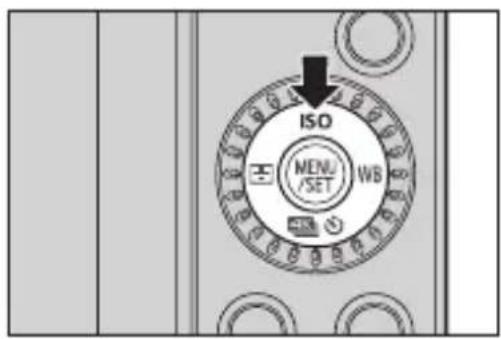 ISO MENU/SET WB