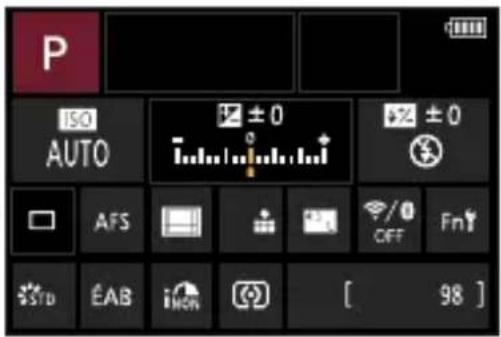 PANASONIC Lumix DC-G100D - Changez le paramètre. - 1