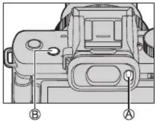 PANASONIC Lumix DC-G100D - Appuyez sur [LVF]. - 1
