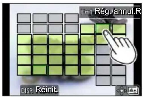 Rég./annul.R DISP. Réinit.