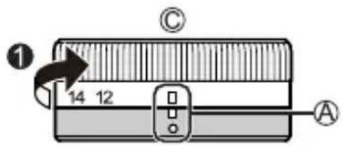 ① 14 12 C A