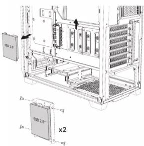 ANTEC DF600 FLUX - POWER SUPPLY INSTALLATION - 2
