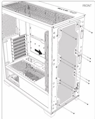 ANTEC DF600 FLUX - POWER SUPPLY INSTALLATION - 4