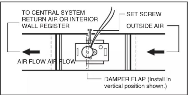 VIKING TVWH480CS - INSTALL THE DAMPER - 1
