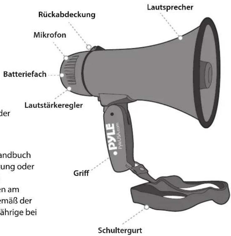 Pyle PMPRA213BL - SICHERHEITSHINWEISE - 1