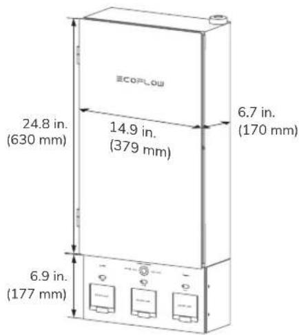 ECOFLOW Smart 2 - Dimension - 1