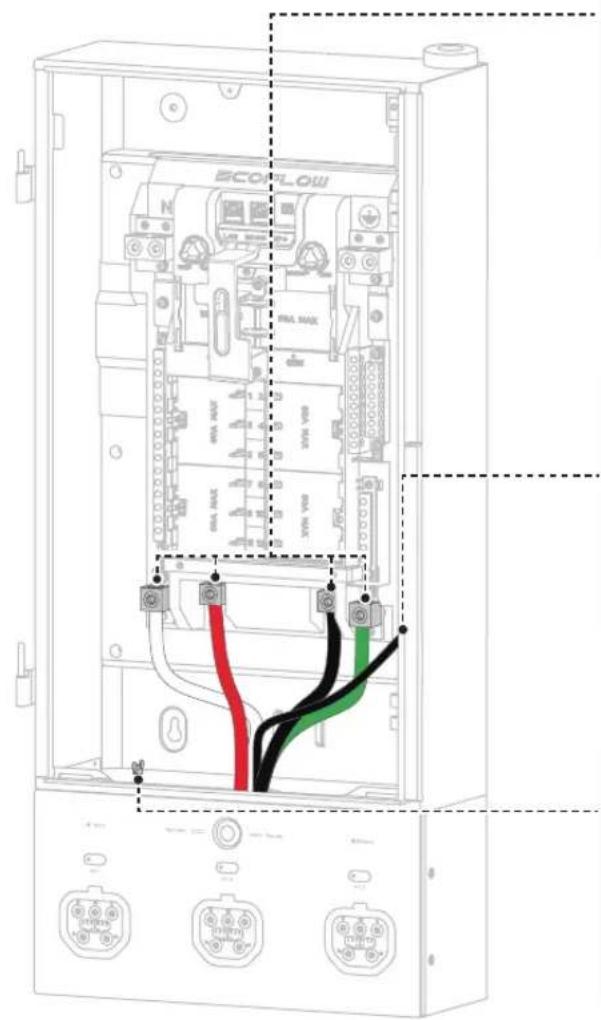ECOFLOW Smart 2 - Installing the Panel and Battery Connection Box Individually - 2