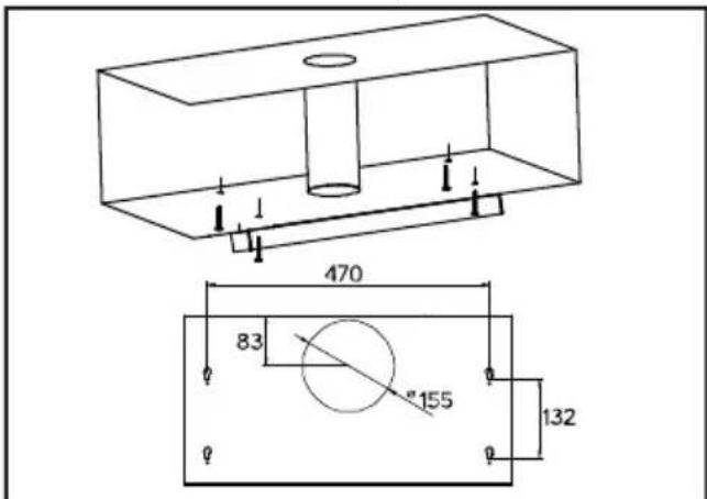 TAURUS TS60IXAL - FIJACION EN MUEBLE: - 1