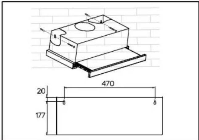 TAURUS TS60IXAL - FIXATION MURALE: - 1
