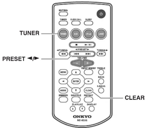 ONKYO CS-345 - Presione para seleccionar las pistas - 2